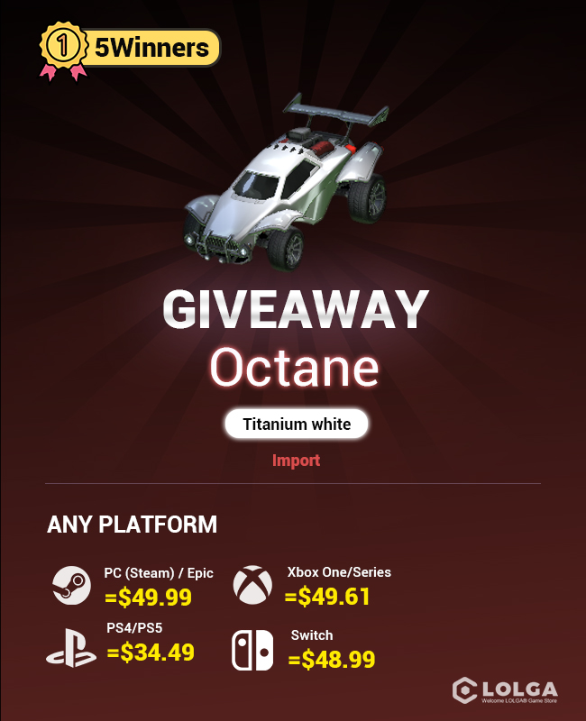 Octane (Titanium White) Giveaway